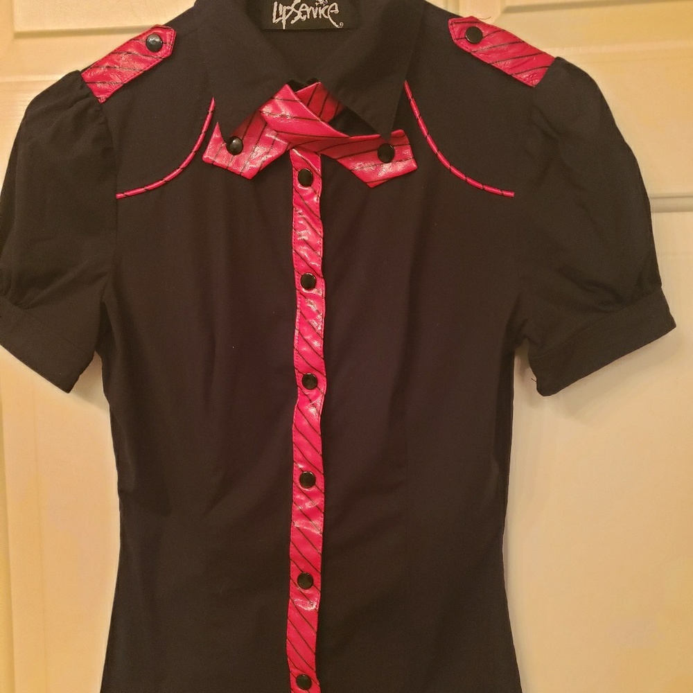 Lip Service military shirt